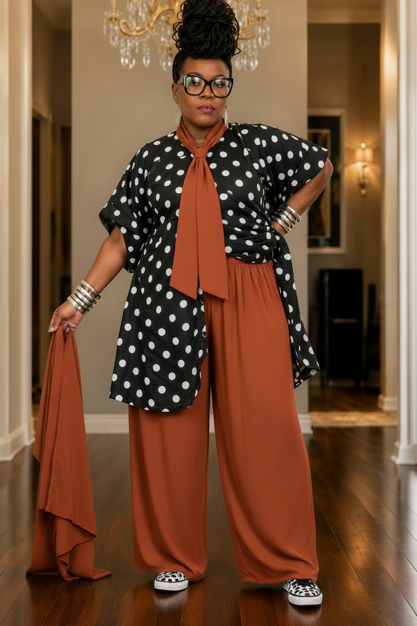 Boho Chic Wide Leg Pants