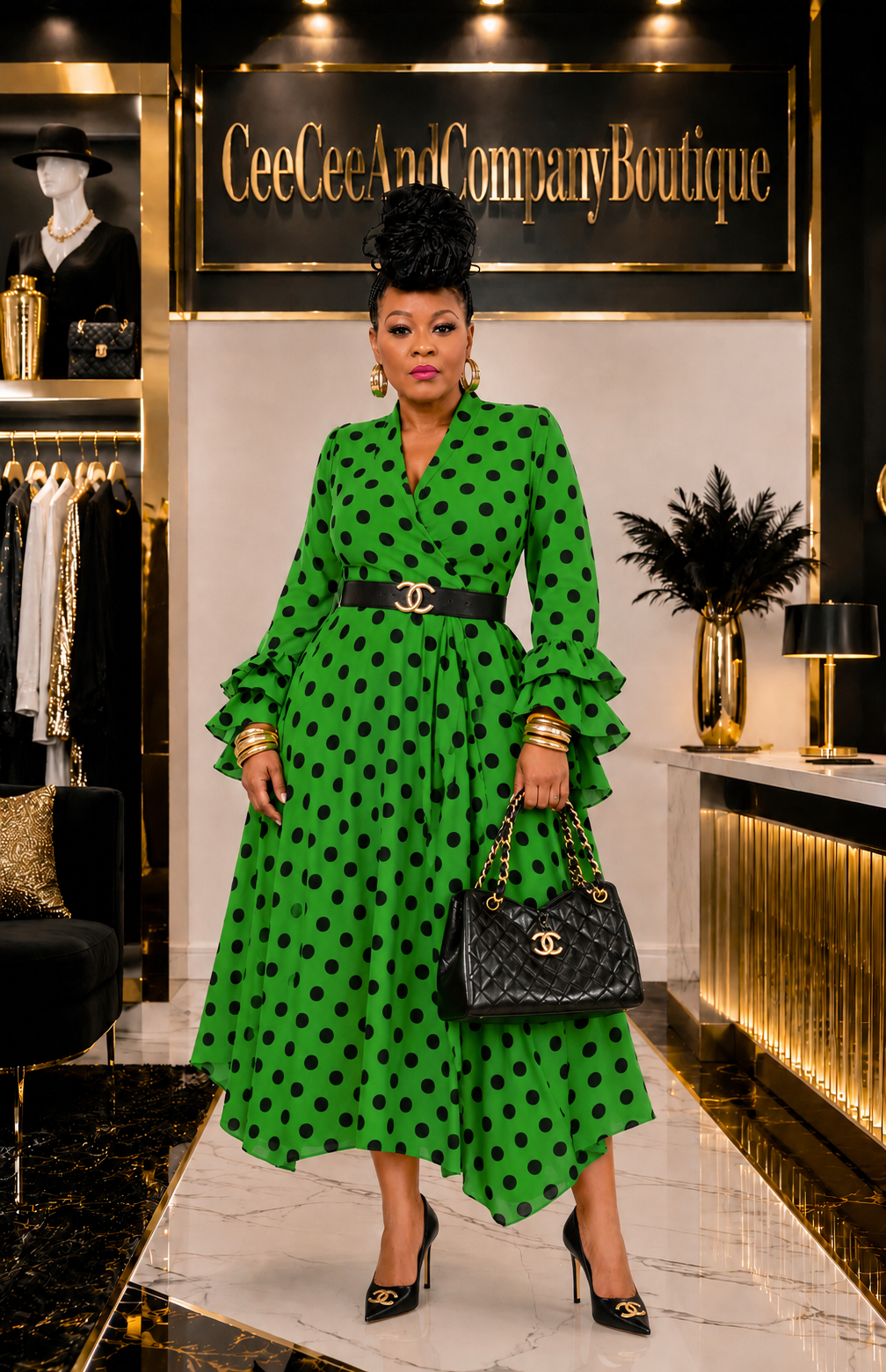 Wrap Chanel Dress