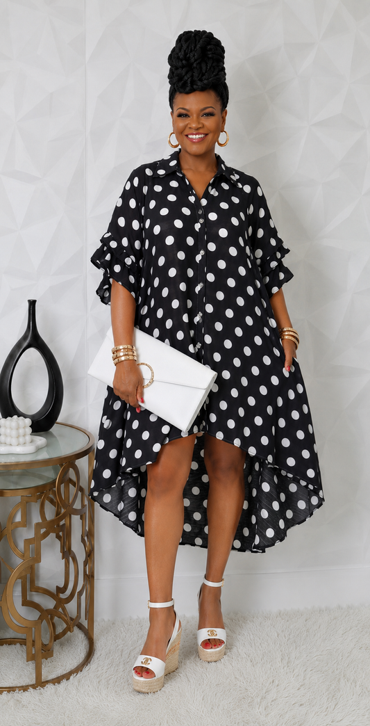 Polka Dot Tunic Dress