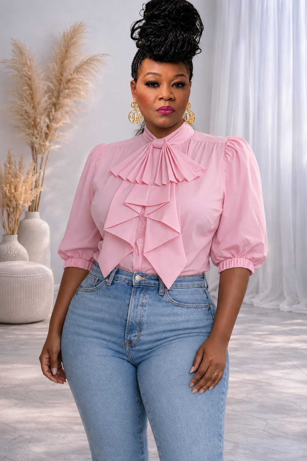 Pinkie The Blouse